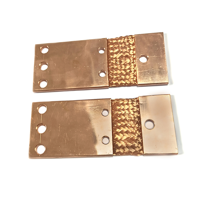 Flexible Bare Braided Wire Connector