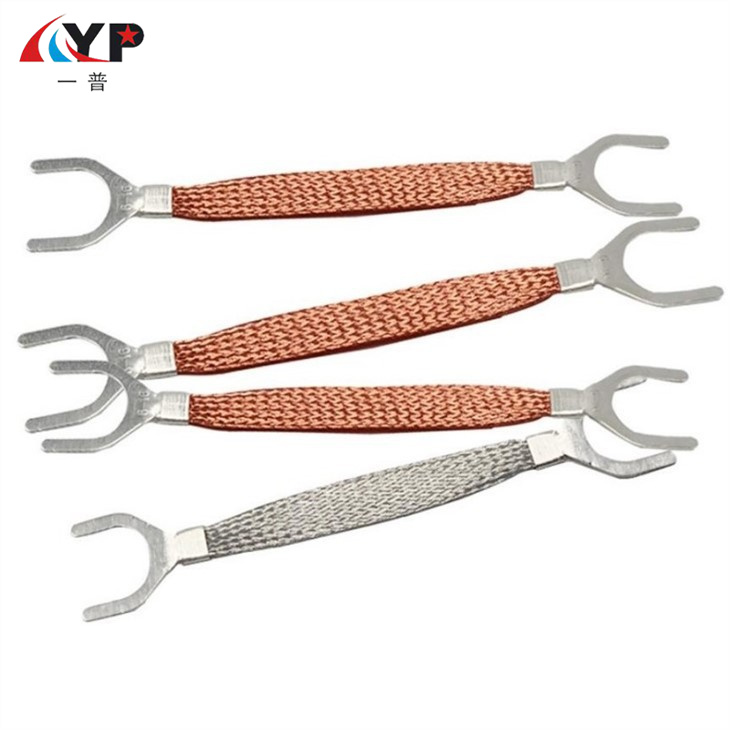 Jumper Earthing Flange ສາຍທອງແດງ U-type